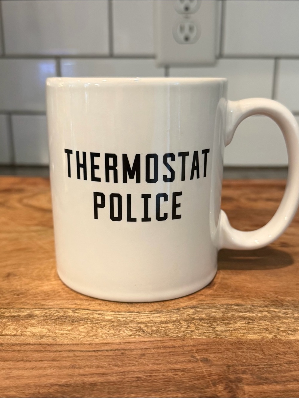 Thermostat Police' Coffee Mug Cup